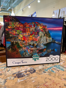 Cinque Terre 2000 Piece Puzzle