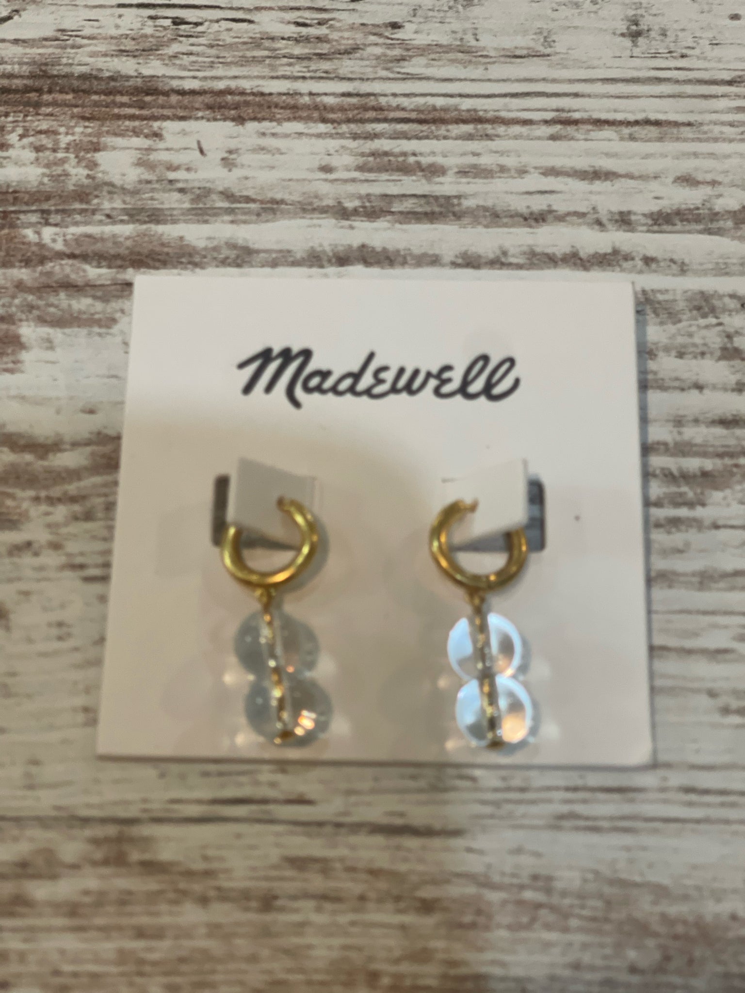 Madewell Earrings NWT