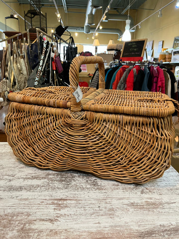 Two Sided Opening Picnic Basket