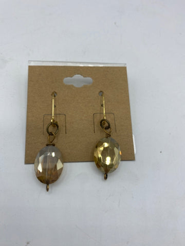 No Whining Amber Bead Earrings